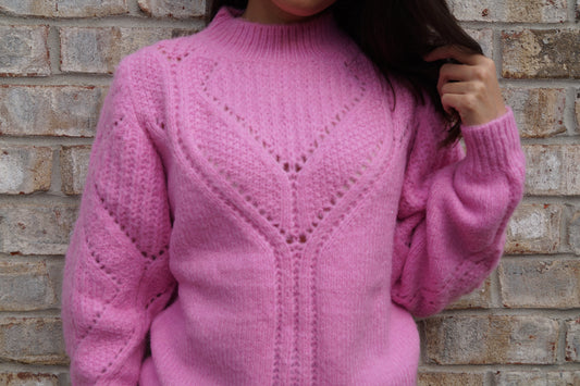 Barbie Openwork Sweater